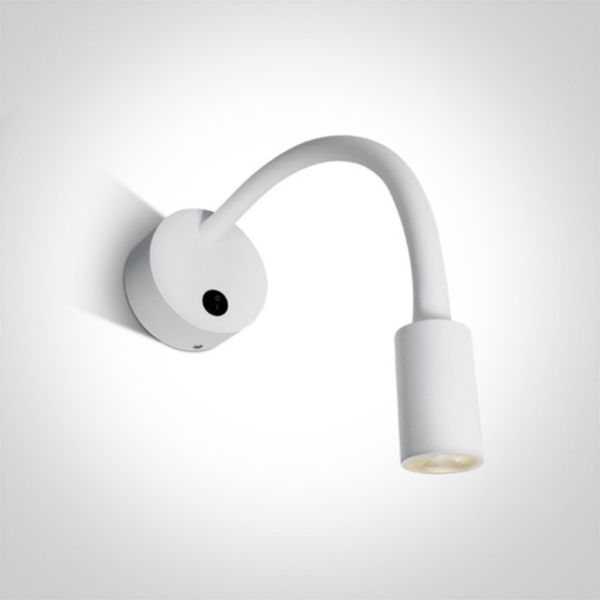 Kinkiet One Light 65738A/W/W Reading Spots Aluminium