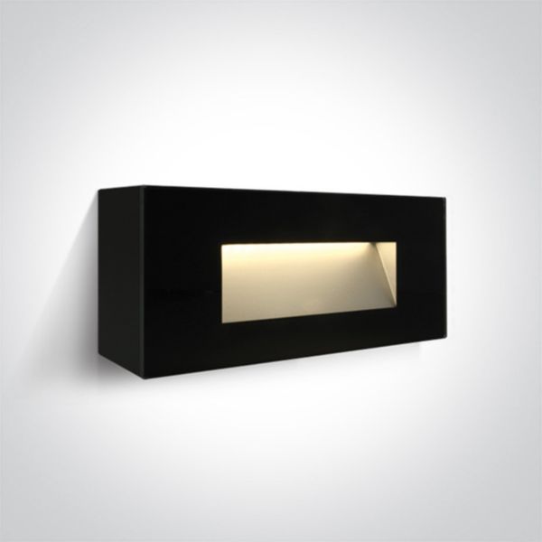 Настінний світильник One Light 67076A/B/W The Glass Face Wall Lights Dark Light