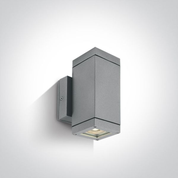 Lampa ścienna One Light 67130A/G GU10 Outdoor Cubes Die cast