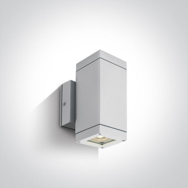 Lampa ścienna One Light 67130A/W GU10 Outdoor Cubes Die cast