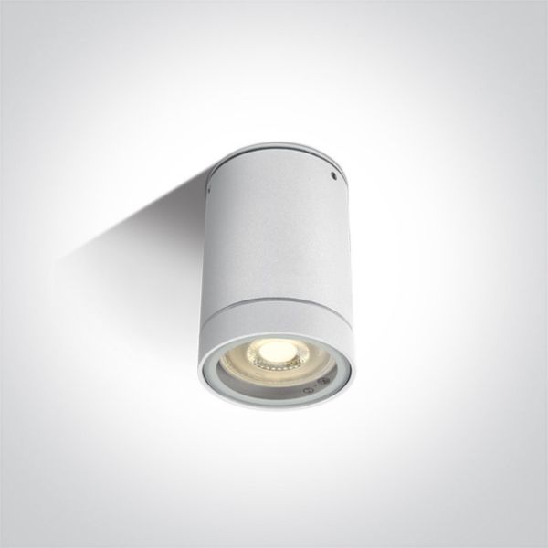 Oprawa punktówa One Light 67130C/W GU10 Outdoor Cylinder White
