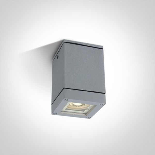 Точковий світильник One Light 67130D/G GU10 Outdoor Cubes Die cast