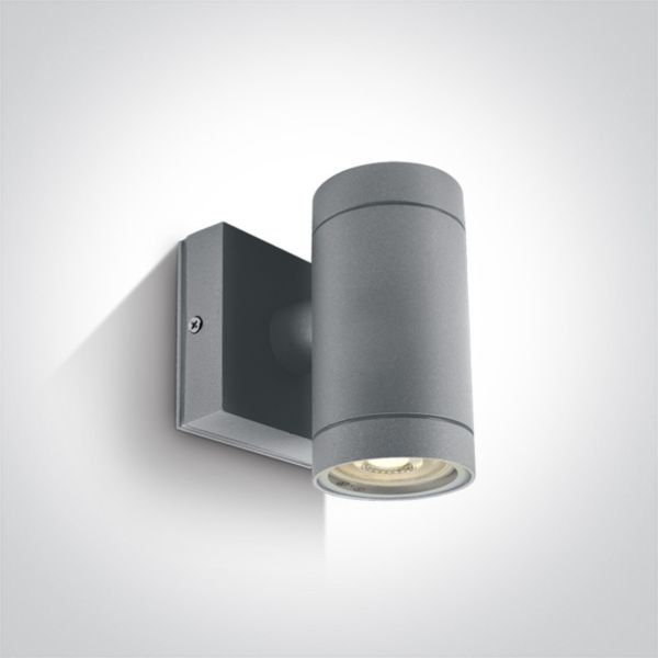 Lampa ścienna One Light 67130E/G GU10 Outdoor Cylinders Die cast