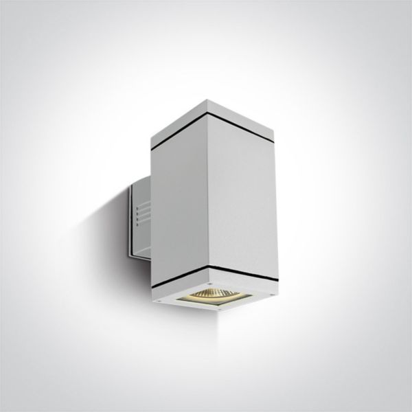 Lampa ścienna One Light 67132A/W PAR30 Outdoor Cubes Die cast