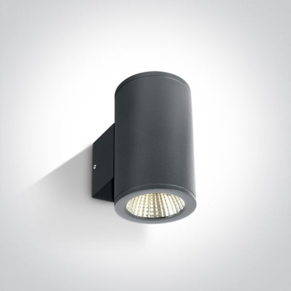 Lampa ścienna One Light 67138/AN/W Outdoor Wall Cylinders Up & down beam