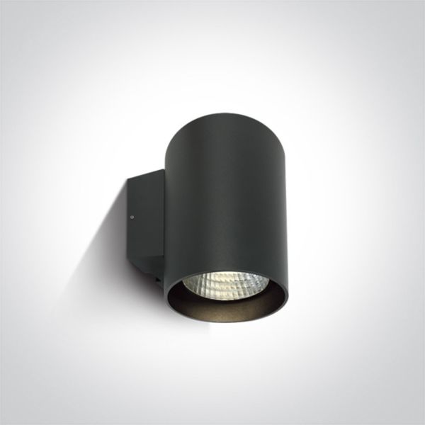 Lampa ścienna One Light 67138EL/AN/C Outdoor Wall Cylinders High Power