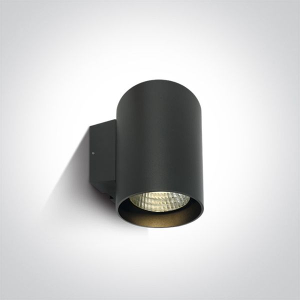 Lampa ścienna One Light 67138EL/AN/W Outdoor Wall Cylinders High Power