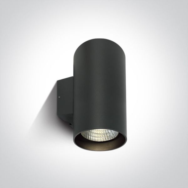 Lampa ścienna One Light 67138L/AN/C Outdoor Wall Cylinders High Power