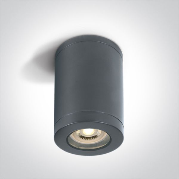 Oprawa punktówa One Light 67142A/AN The GU10 Outdoor Cylinder Lights ABS+PC