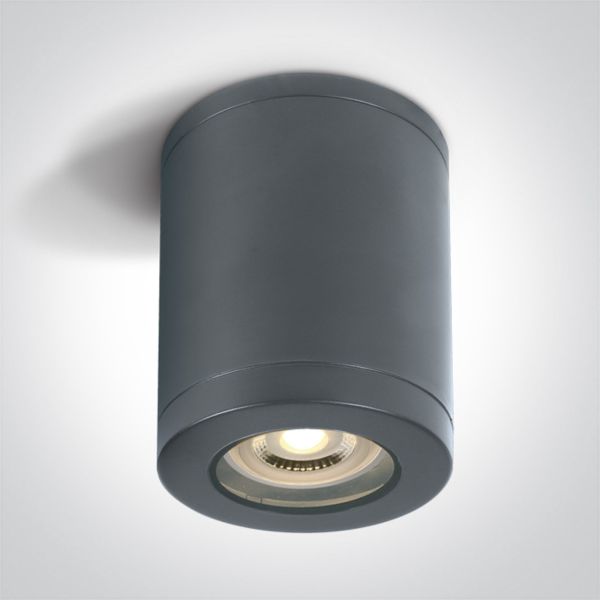 Oprawa punktówa One Light 67142B/AN The GU10 Outdoor Cylinder Lights ABS+PC