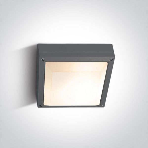 Стельовий світильник One Light 67210/AN The Square E27 Outdoor Plafo Die cast