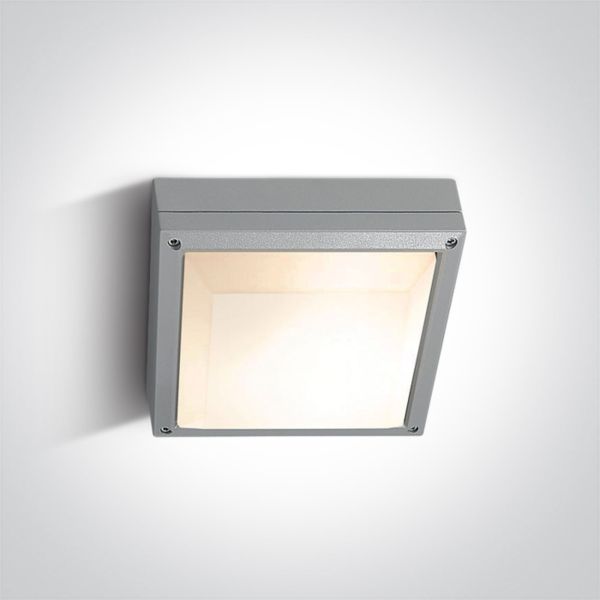 Plafon sufitowy One Light 67210/G The Square E27 Outdoor Plafo Die cast
