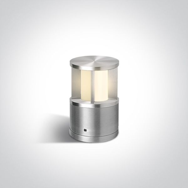 Lampa ogrodowa One Light 67236/AL The Natural Aluminium Bollards