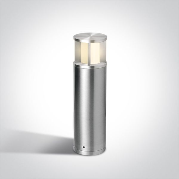 Парковий світильник One Light 67236A/AL The Natural Aluminium Bollards