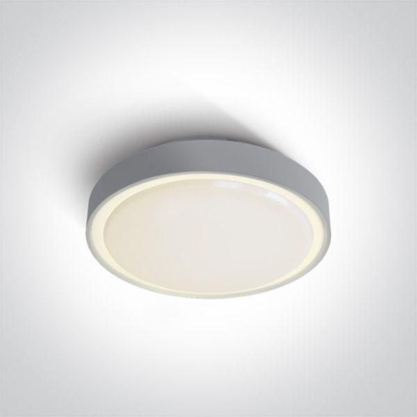 Lampa ścienna One Light 67280AN/G/W The LED Plafo Outdoor Round