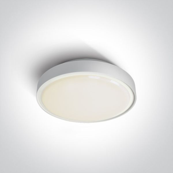 Plafon sufitowy One Light 67280E/W The E27 Plafo Outdoor Range Round