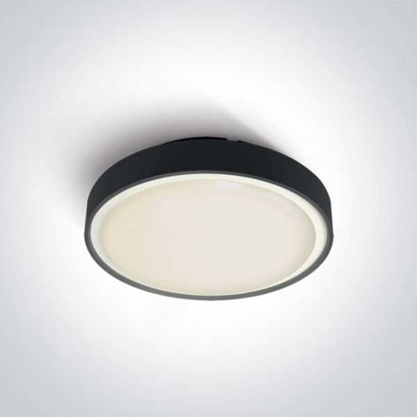 Plafon sufitowy One Light 67280EA/B The E27 Plafo Outdoor Range Round