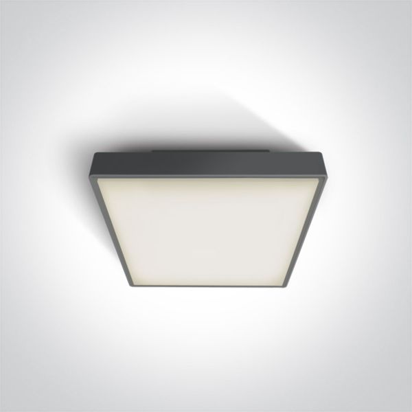 Plafon sufitowy One Light 67282E/AN The E27 Plafo Outdoor Range Square