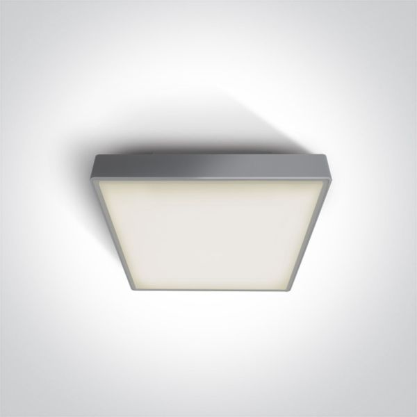 Стельовий світильник One Light 67282E/G The E27 Plafo Outdoor Range Square