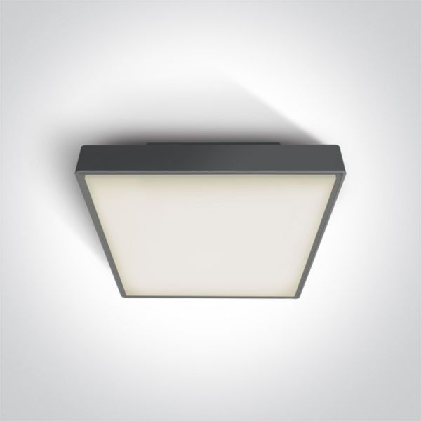 Plafon sufitowy One Light 67282EA/AN The E27 Plafo Outdoor Range Square