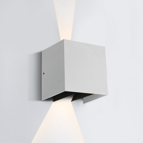 Lampa ścienna One Light 67340A/W/W Adjustable Beams Indoor/Outdoor