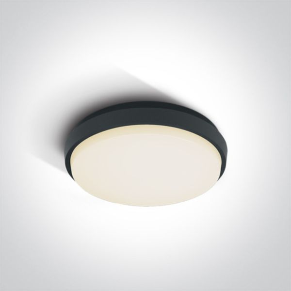 Plafon sufitowy One Light 67362/AN/W Outdoor Slim LED Plafo Die cast