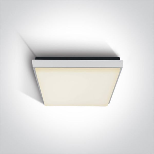 Plafon sufitowy One Light 67362A/W/W Outdoor Slim LED Plafo Die cast