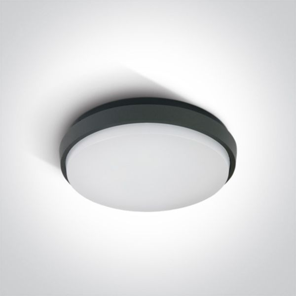 Plafon sufitowy One Light 67363/AN/W Outdoor Slim LED Plafo Die cast