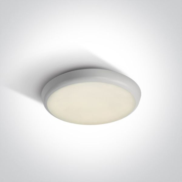 Plafon sufitowy One Light 67366/W/C The LED Slim Plafo Range Round