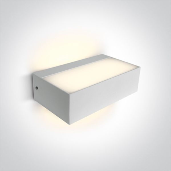 Настінний світильник One Light 67392/W/W Outdoor Wall Up & Down Lights