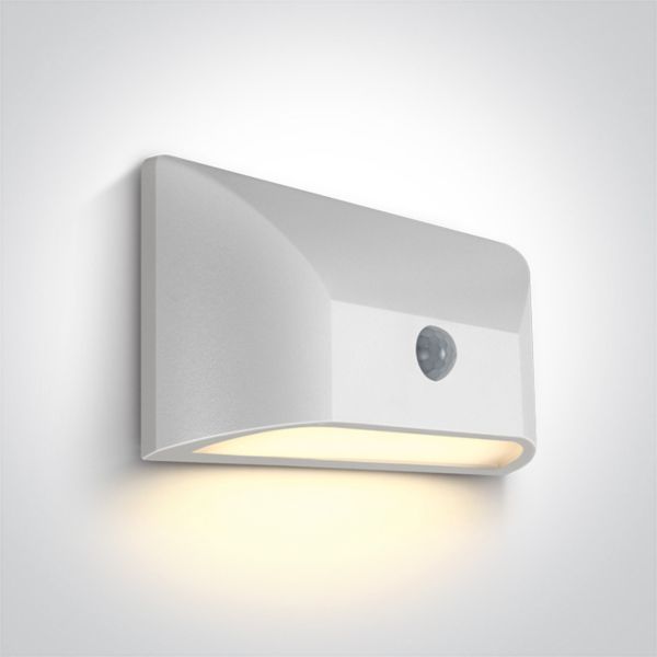 Lampa ścienna One Light 67396A/W/W Down Illumination Wall Lights ABS + PC