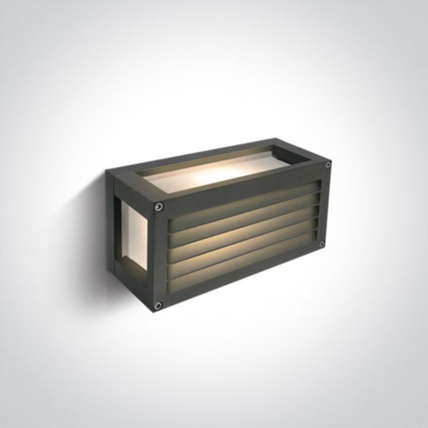 Настінний світильник One Light 67420AL/AN/W The Cage Wall Lights