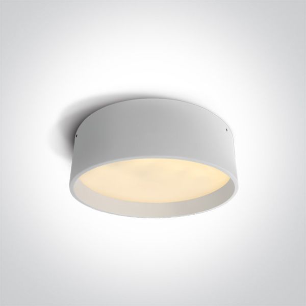 Plafon sufitowy One Light 67438/W/W The LED Project Plafo Aluminium