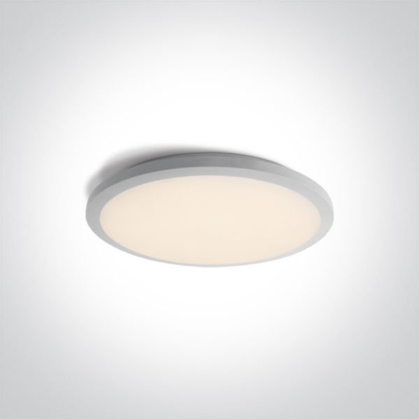 Plafon sufitowy One Light 67448/W/W The LED Slim Plafo Range