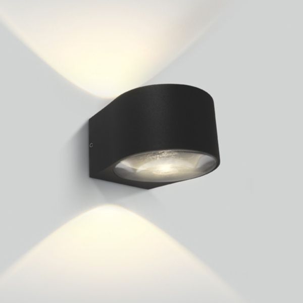 Lampa ścienna One Light 67480B/AN/W Indoor/Outdoor Wall Lights Die cast