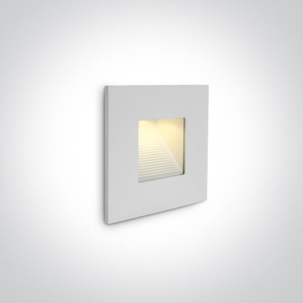 Настінний світильник One Light 68006N/W Dark Light Wall Recessed