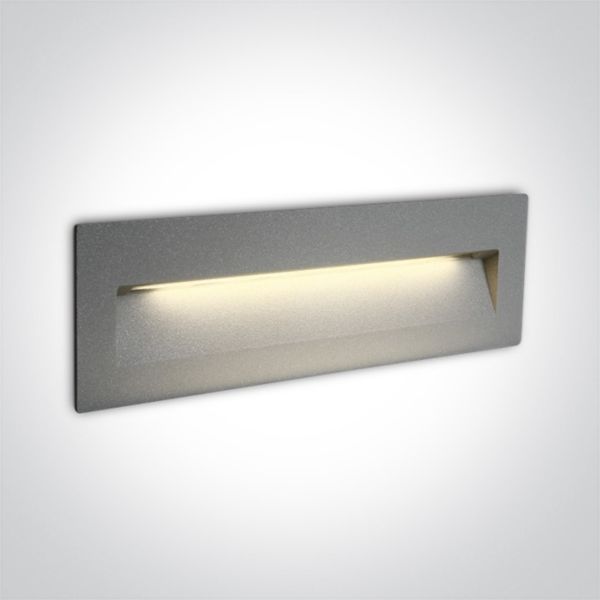 Lampa ścienna One Light 68068C/G/W Outdoor Dark Light Wall Recessed Die cast