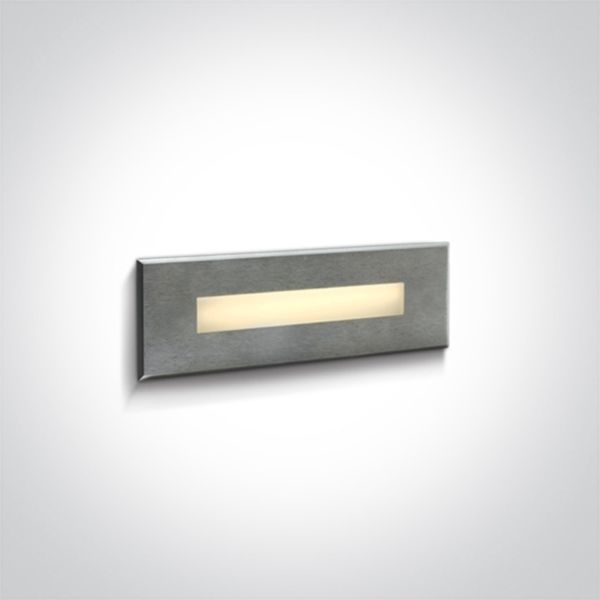 Настінний світильник One Light 68072B/W Wall Recessed Pro Range