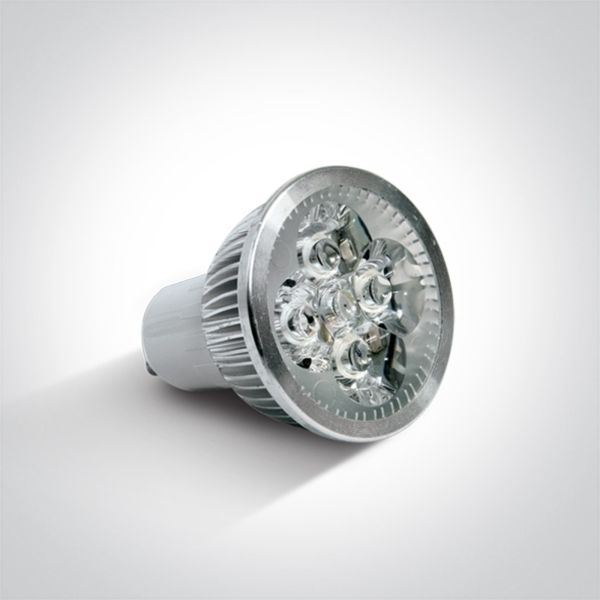 Żarówka ledowa One Light 7304AG/D/36 moc 4.5W z serii MR16 GU10 LED. Rozmiar — MR16 z gwintem GU10, temperatura barwowa — 6000K