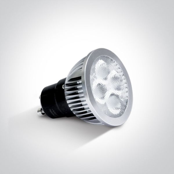 Żarówka ledowa One Light 7305AG/W/38 moc 5.5W z serii MR16 GU10 LED. Rozmiar — MR16 z gwintem GU10, temperatura barwowa — 3000K