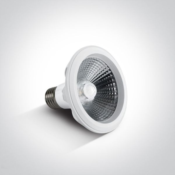 Żarówka ledowa One Light 7310H/C moc 10W z serii PAR30 COB LED. Rozmiar — PAR30 z gwintem E27, temperatura barwowa — 4000K