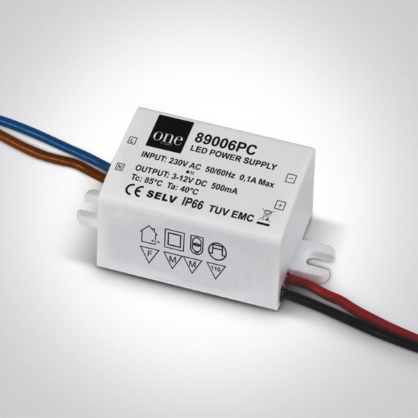 Zasilacz stałoprądowy One Light 89006PC Mini Series Drivers Constant Current