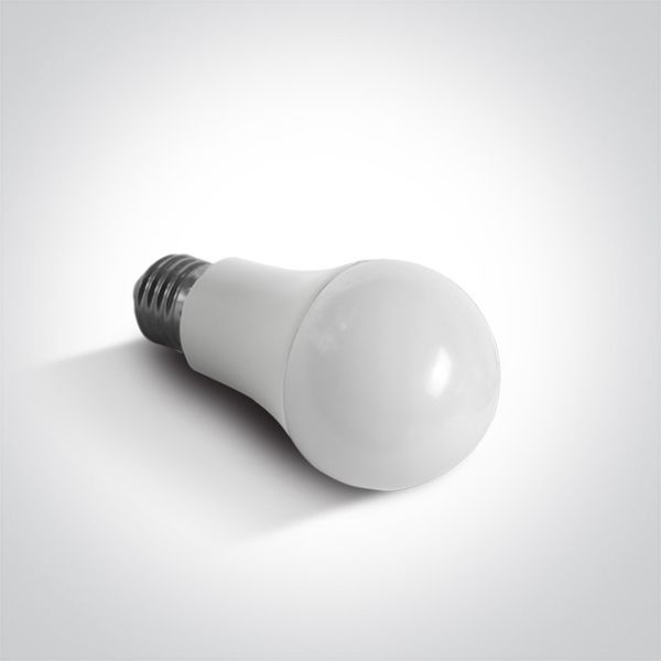 Лампа світлодіодна One Light 9G09T потужністю 9W. Типорозмір — A60 з цоколем E27, температура кольору — RGB+CCT