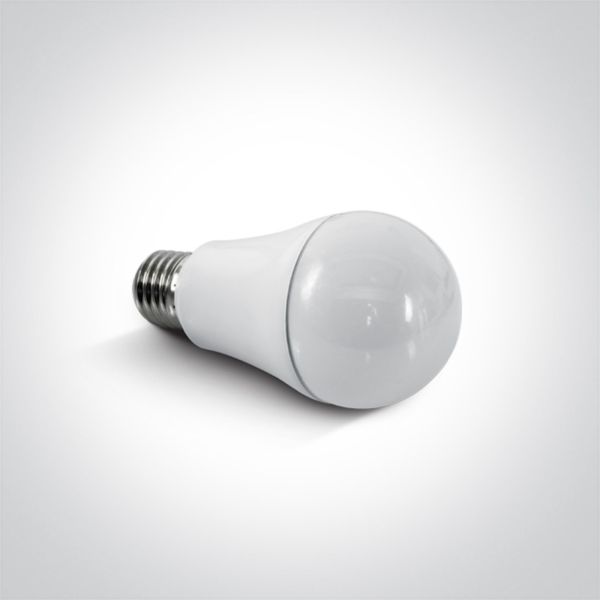 Żarówka ledowa  kompatybilna ze ściemniaczem One Light 9G12D/EW/E moc 12W z serii Classic Lamps LED. Rozmiar — A60 z gwintem E27, temperatura barwowa — 2700K