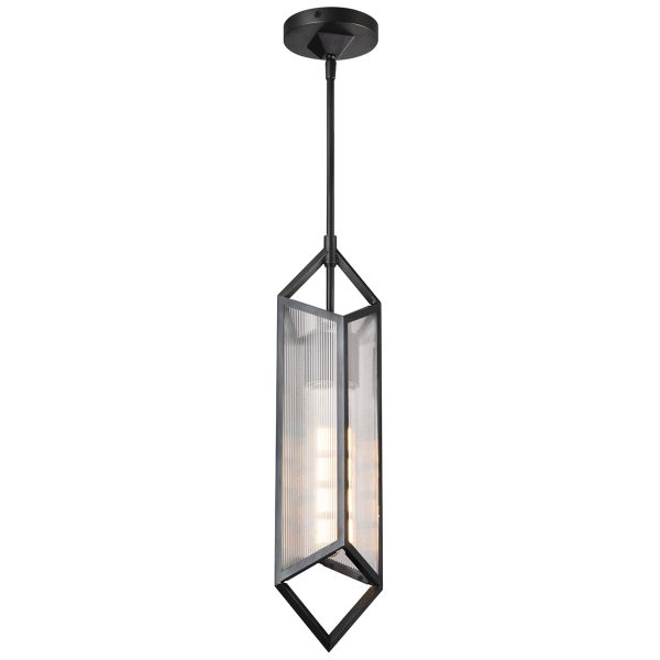 Lampa wisząca Quintiesse QN-CAIRO-1P-UBZ-CR Alora Cairo Cairo 1 lt Pendant Urban Bronze