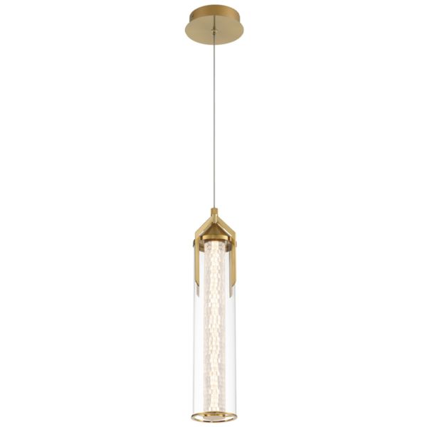 Lampa wisząca Quintiesse QN-ESPADA-1P-BG Eurofase Espada Espada Pendant Gold