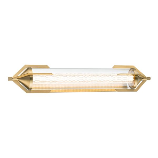 Kinkiet Quintiesse QN-ESPADA-2W-BG Eurofase Espada Espada Tall Wall / Above Mirror Light Gold