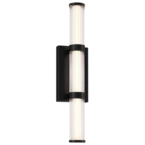 Kinkiet Quintiesse QN-FAYTON-M-BK Eurofase Fayton Fayton Medium LED Wall Light Matte Black