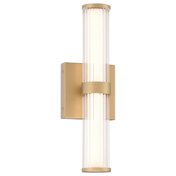 Бра Quintiesse QN-FAYTON-S-BG Eurofase Fayton Fayton Small LED Wall Light Matte Gold