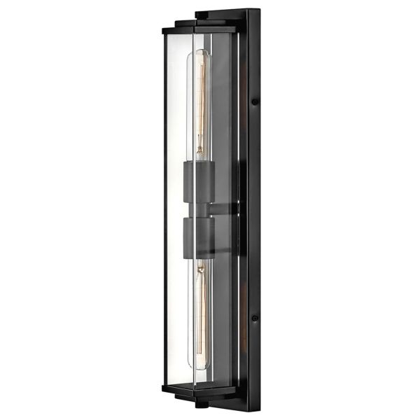Oświetlenie lustra Quintiesse QN-HENRI-WB2-BX Hinkley Henri Henri 2 lt Wall Light Black Oxide